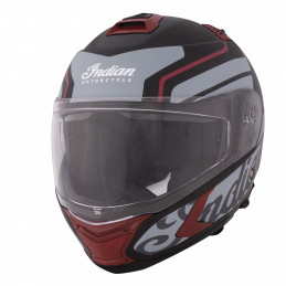 Flip-up Helmet Matt, BLACK/RED